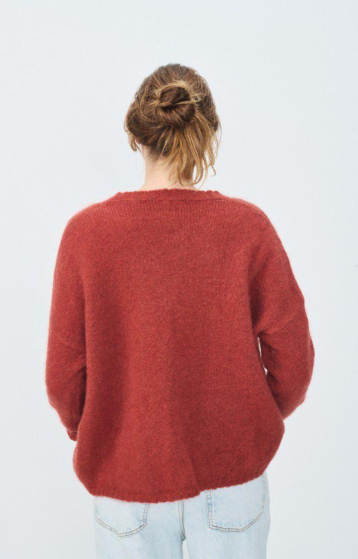American Vintage Pull Femme Pinobery - ROUILLE Orange - E22
