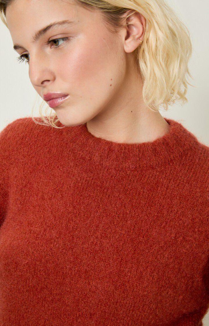 American Vintage Pull Femme Pinobery - ROUILLE Orange - E22