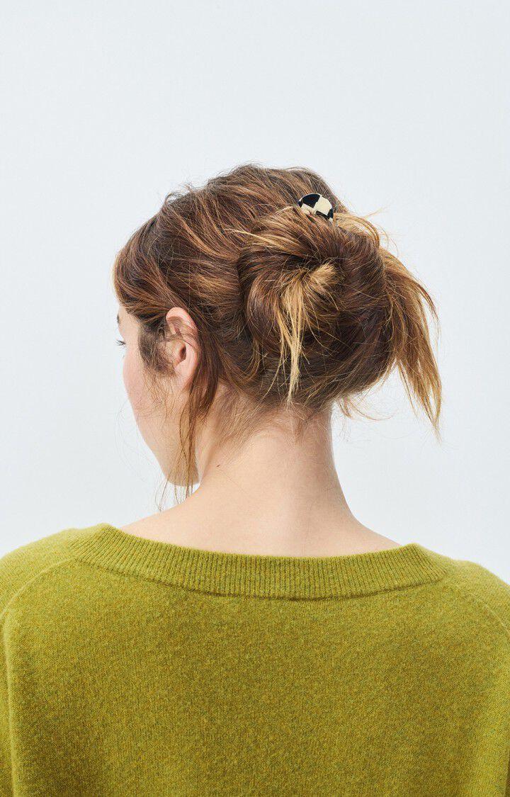 American Vintage Pull Femme Raxow - CAMELEON CHINE 51 Manches Longues Vert - H24