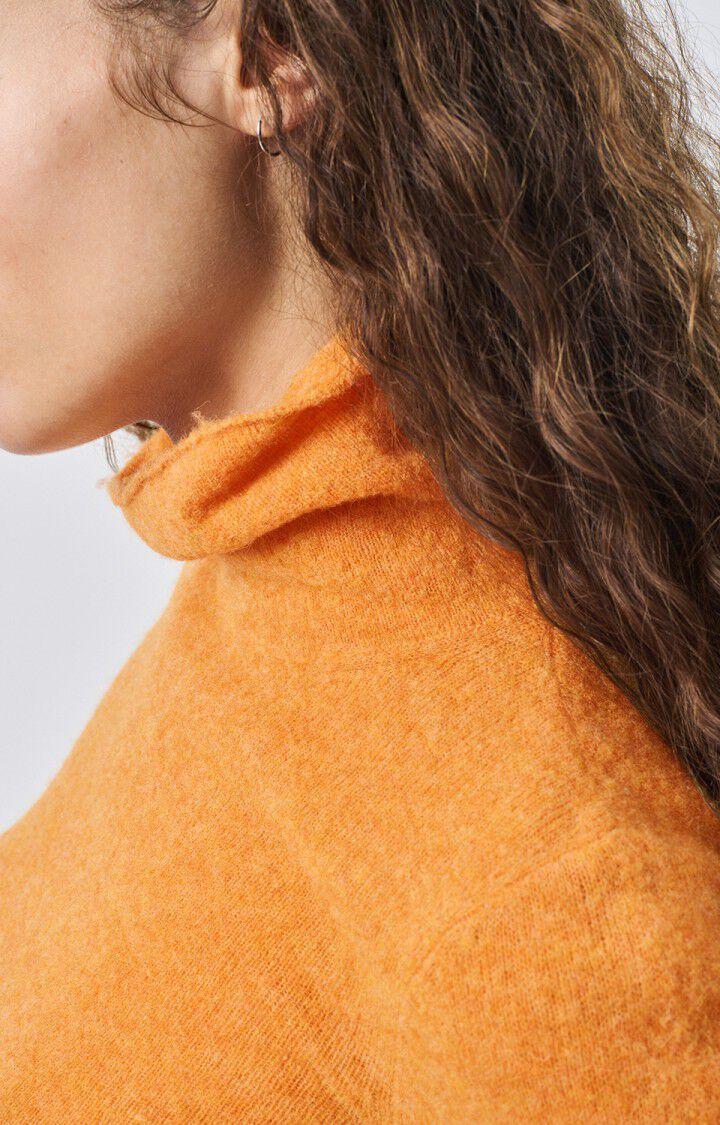 American Vintage Pull Femme Razpark - BUTTERNUT CHINE 64 Manches Longues Orange - H22