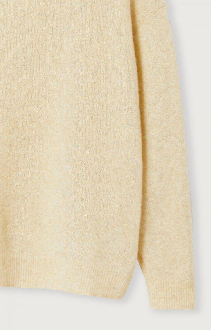 American Vintage Pull Femme Razpark - ORGEAT CHINE 46 Manches Longues Beige - H22