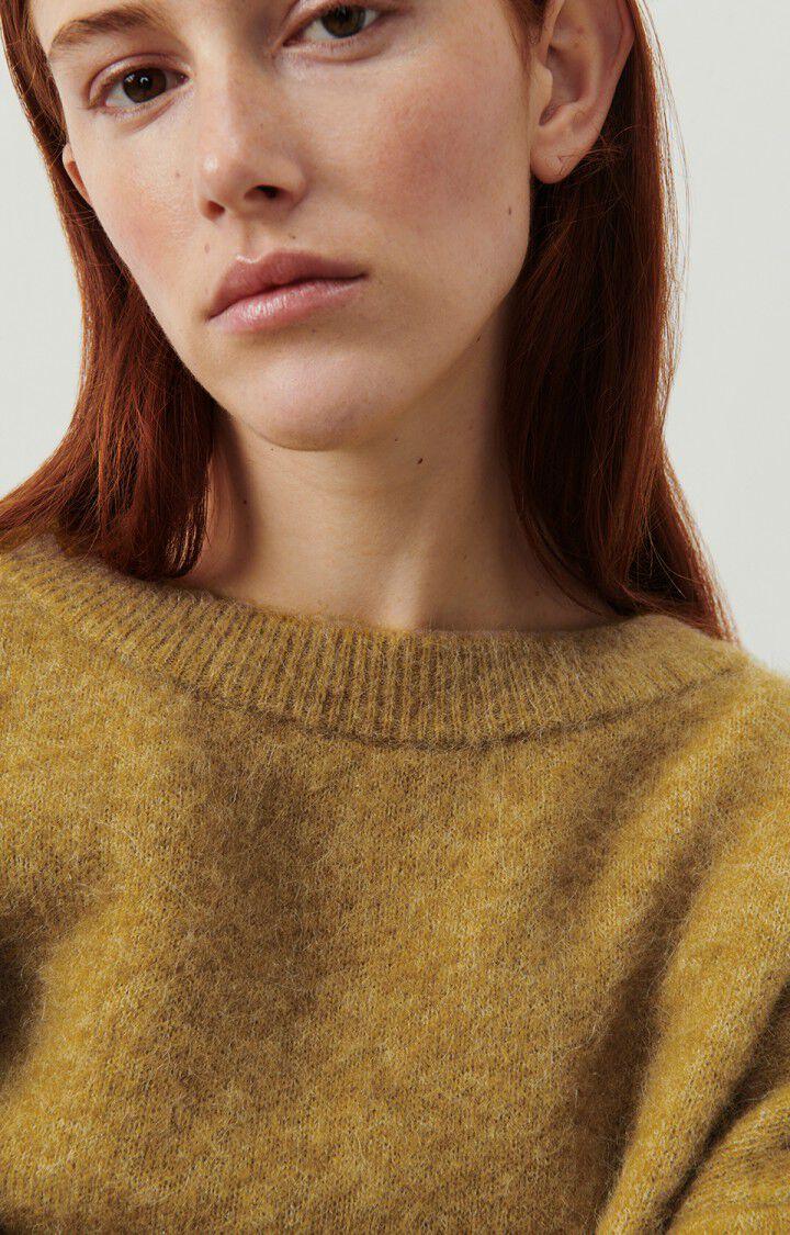 American Vintage Pull Femme Vitow - CANYON 48 Manches Longues Marron - E24