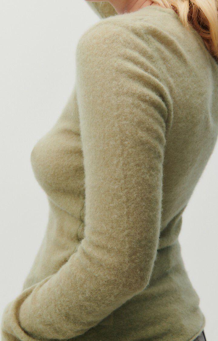 American Vintage Pull Femme Xinow - GRES 62 Manches Longues Marron - H23