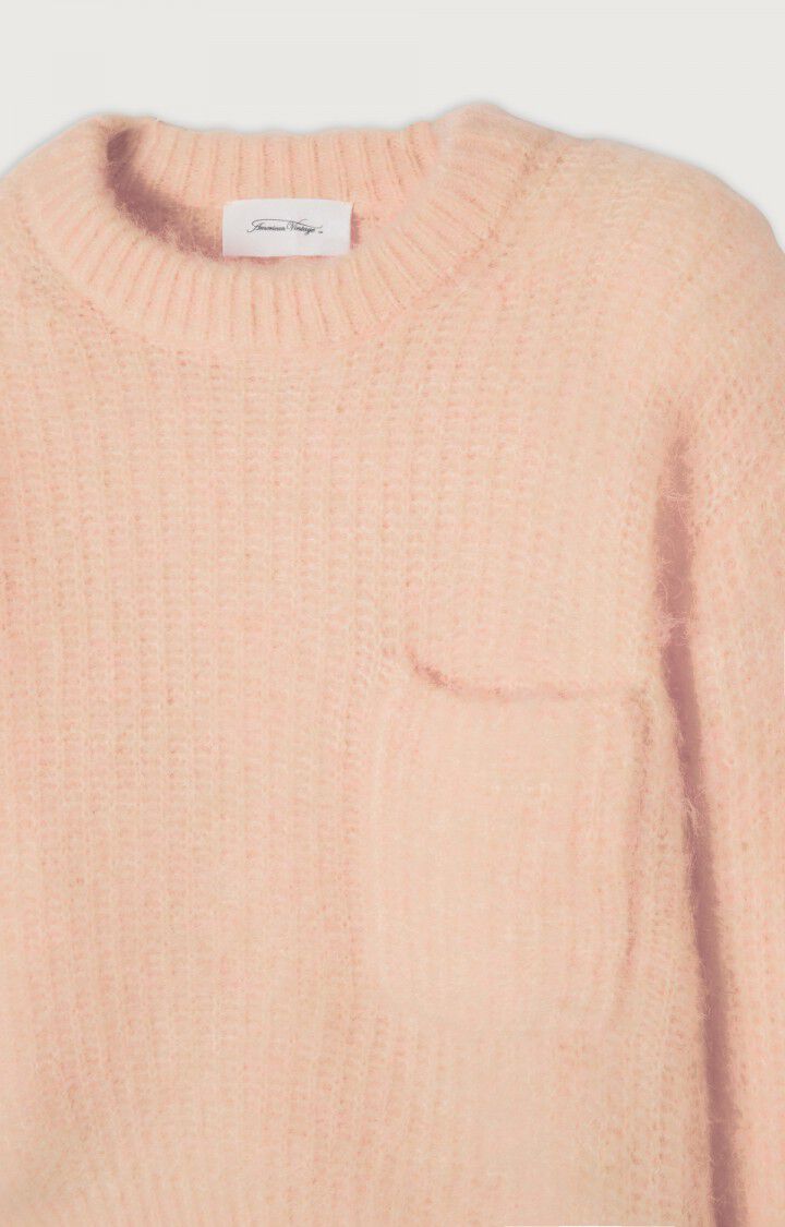 American Vintage Pull Femme Yanbay - SORBET CHINE Rose - H22B