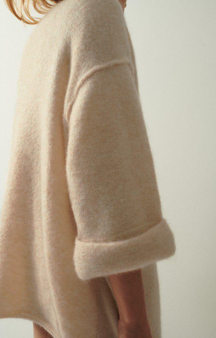 American Vintage Pull Femme Zabidoo - BISCUIT CHINE Beige - H22