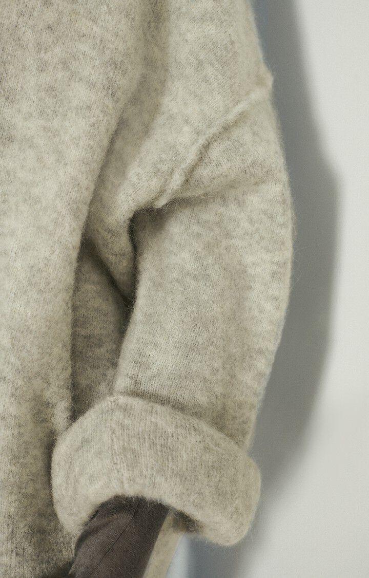American Vintage Pull Femme Zabidoo - GRIS CLAIR CHINE Gris - H22