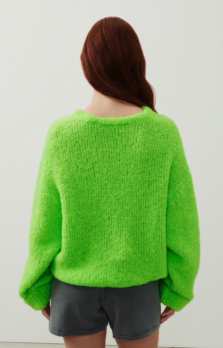 American Vintage Pull Femme Zolly - ABSINTHE 42 Manches Longues Vert - E24