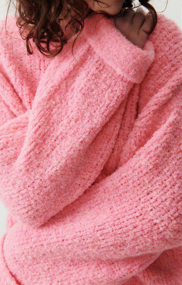 American Vintage Pull Femme Zolly - PINKY 42 Manches Longues Rose - E24