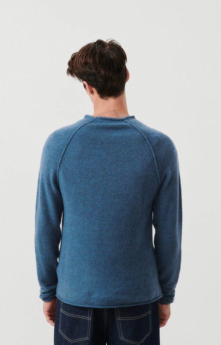 American Vintage Pull Homme Damsville - NEPTUNE MULTICHINE 80 Manches Longues Bleu - H23