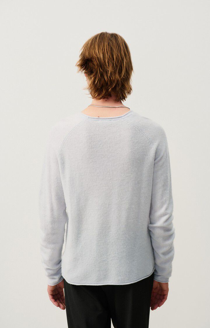 American Vintage Pull Homme Docatown - ARCTIQUE CHINE 80 Manches Longues Gris - E25