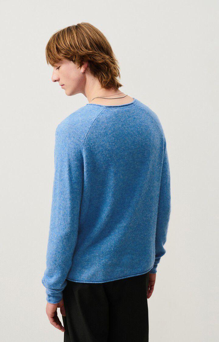 American Vintage Pull Homme Docatown - LAC CHINE 80 Manches Longues Bleu - H24
