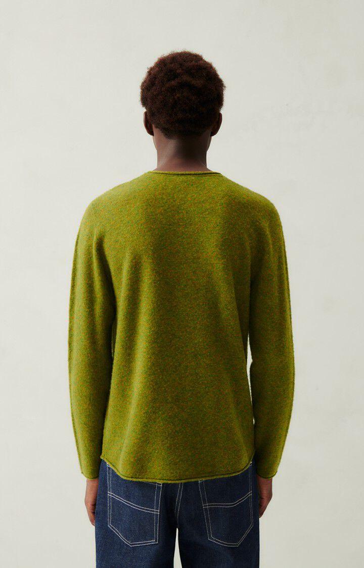 American Vintage Pull Homme Ducksbay - MARAIS CHINE 66 Manches Longues Vert - H23