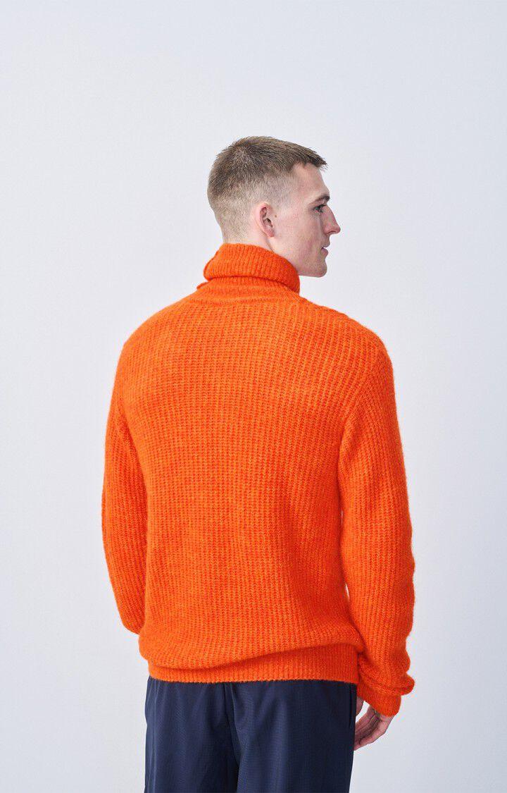 American Vintage Pull Homme East - ORANGE CHINE 60 Manches Longues Orange - H24