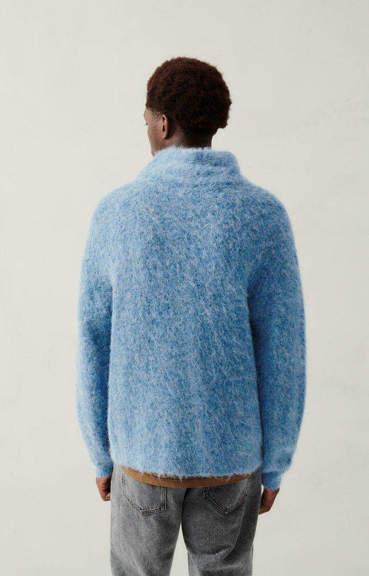 American Vintage Pull Homme Foubay - FJORD MULTICHINE 59 Manches Longues Bleu - H23