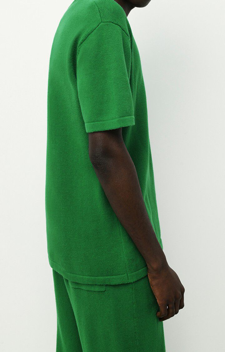 American Vintage Pull Homme Kezistreet - BASILIC Vert - E22