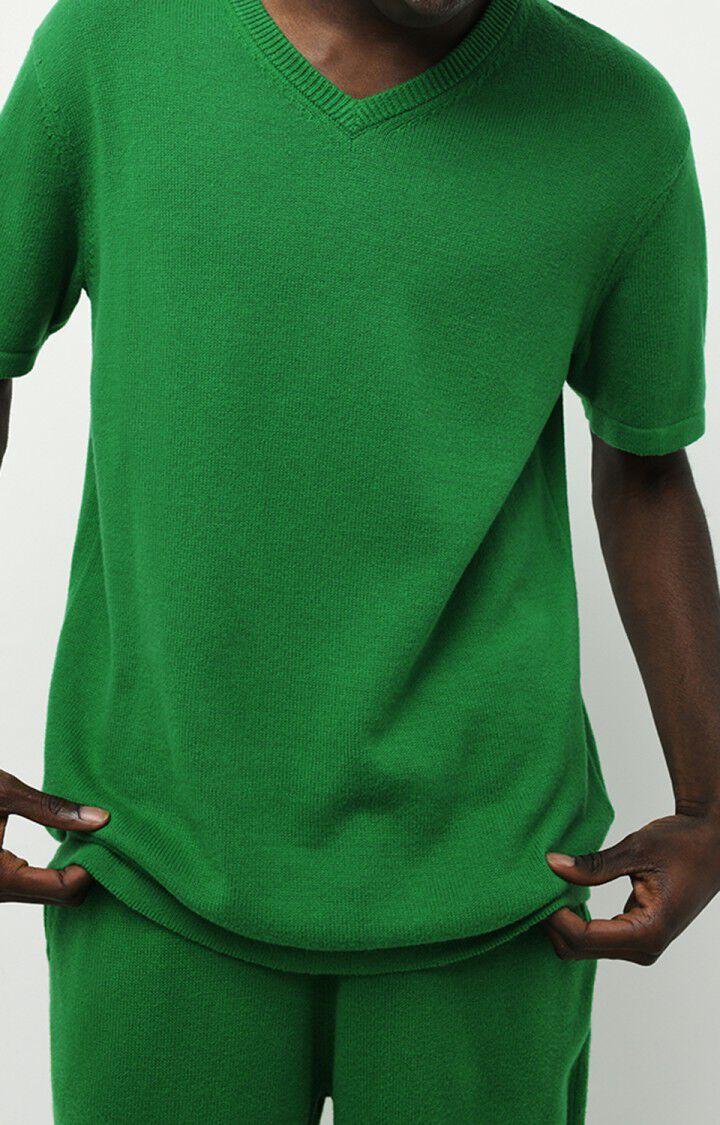 American Vintage Pull Homme Kezistreet - BASILIC Vert - E22