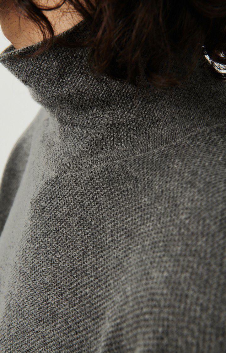 American Vintage Pull Homme Marcel - ANTHRACITE CHINE 57 Manches Longues Gris - H23