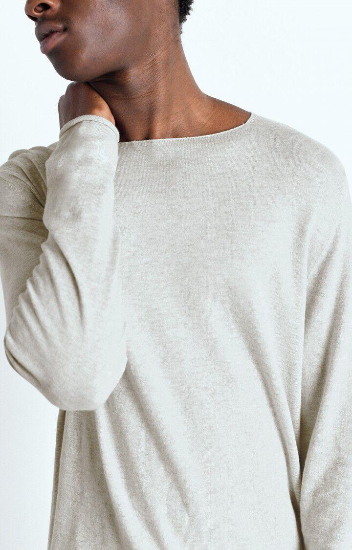 American Vintage Pull Homme Marcel - POLAIRE CHINE 69 Manches Longues Gris - E25