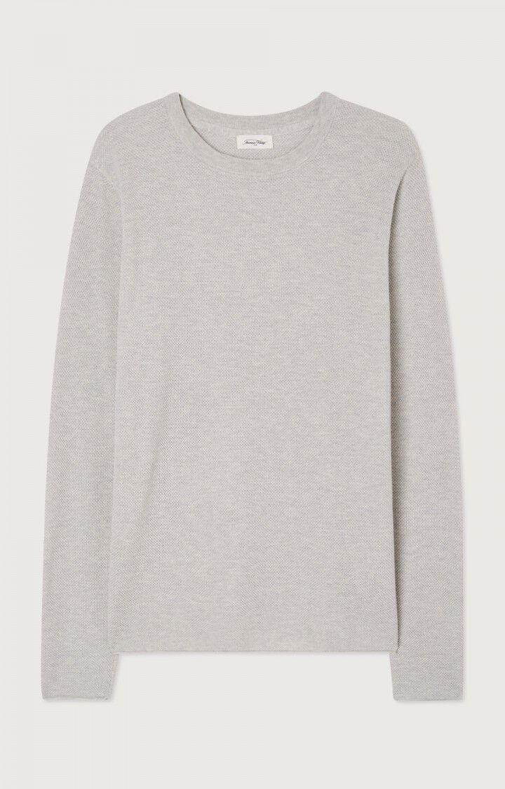 American Vintage Pull Homme Marcel - POLAIRE CHINE Gris - H23B