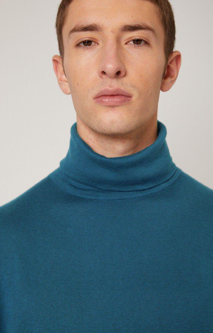 American Vintage Pull Homme Marcel - TEMPETE Manches Longues Bleu - H20