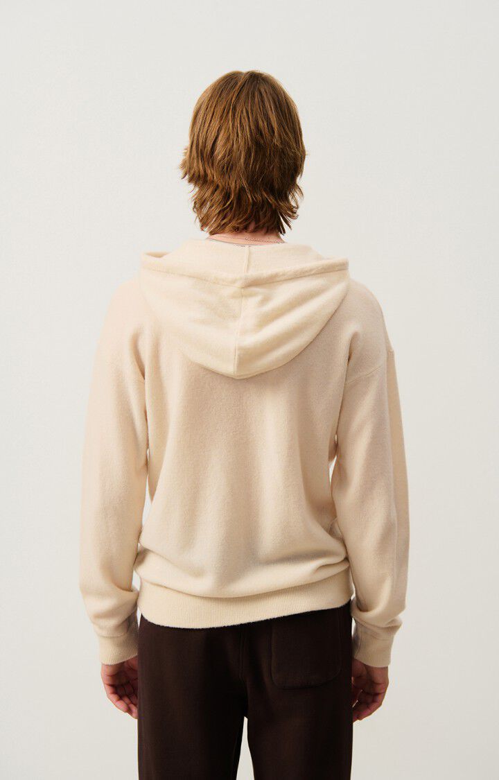 American Vintage Pull Homme Raxow - NATUREL 57 Manches Longues Beige - E25