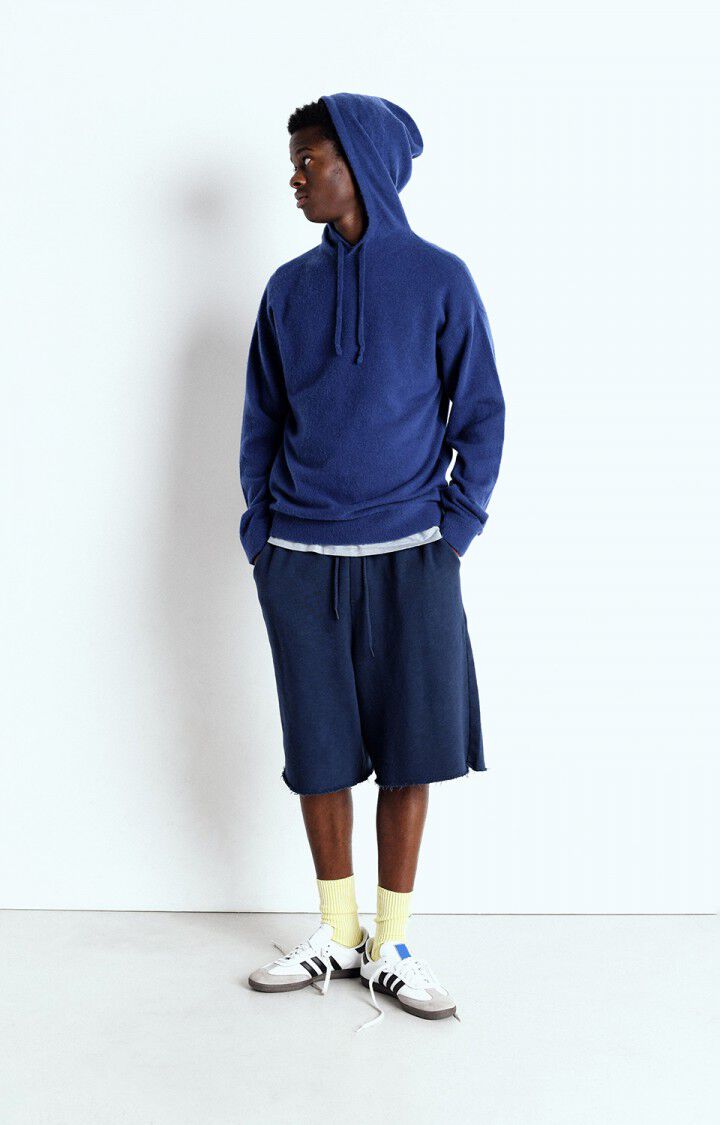 American Vintage Pull Homme Raxow - NUIT 57 Manches Longues Bleu - E25