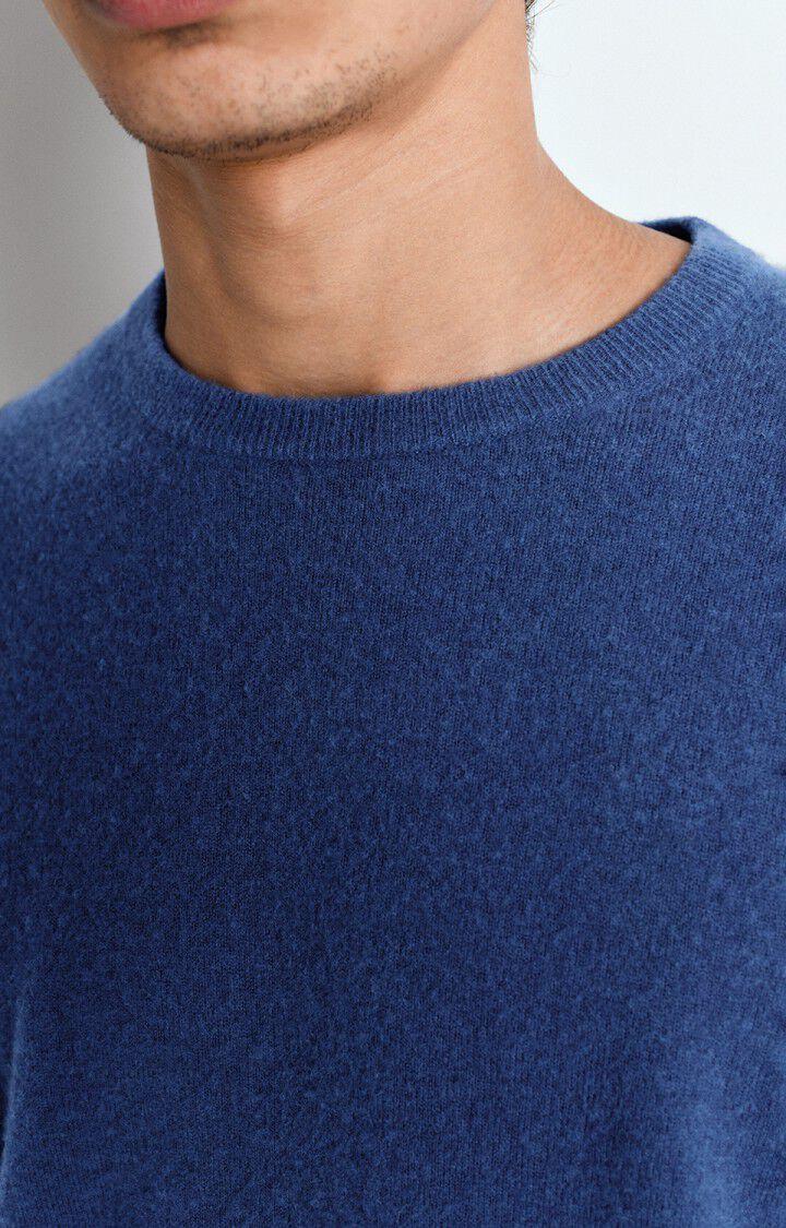 American Vintage Pull Homme Raxow - NUIT 60 Manches Longues Bleu - E25