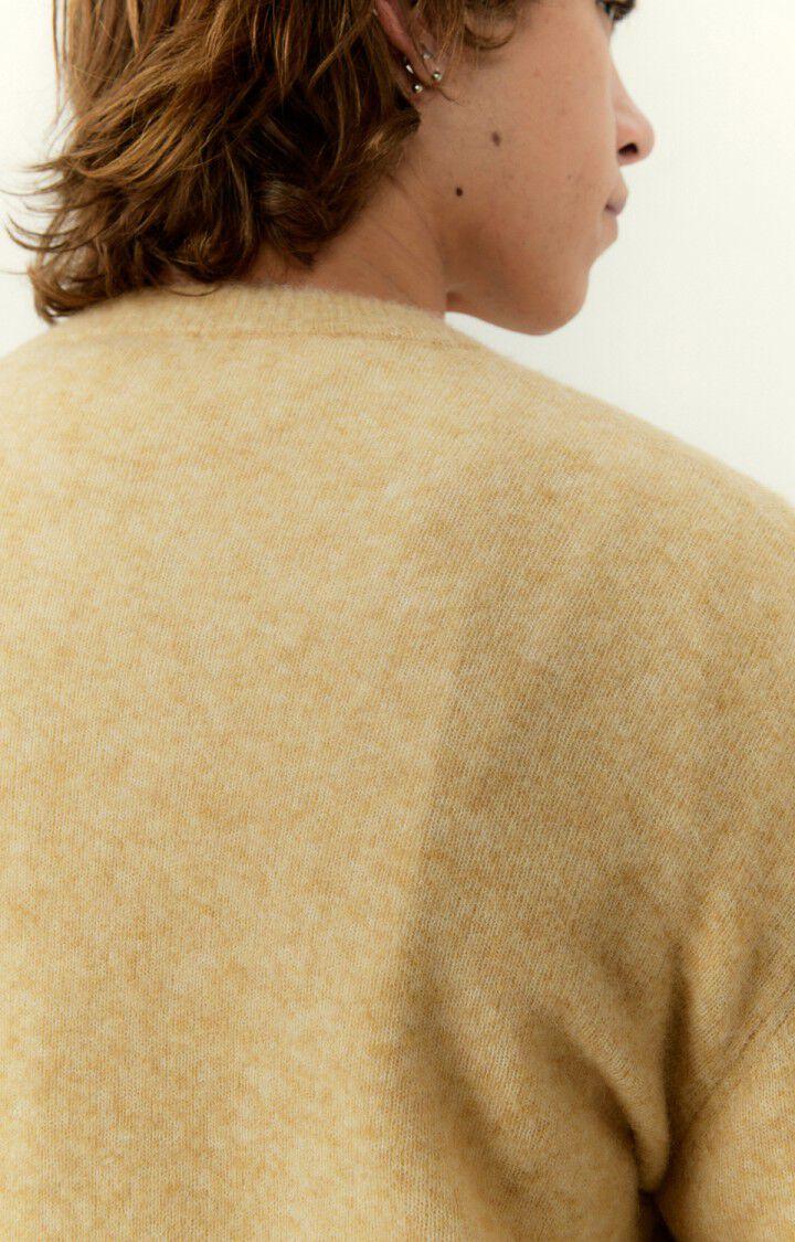 American Vintage Pull Homme Razpark - BEIGE MULTICHINE 60 Manches Longues Beige - E23