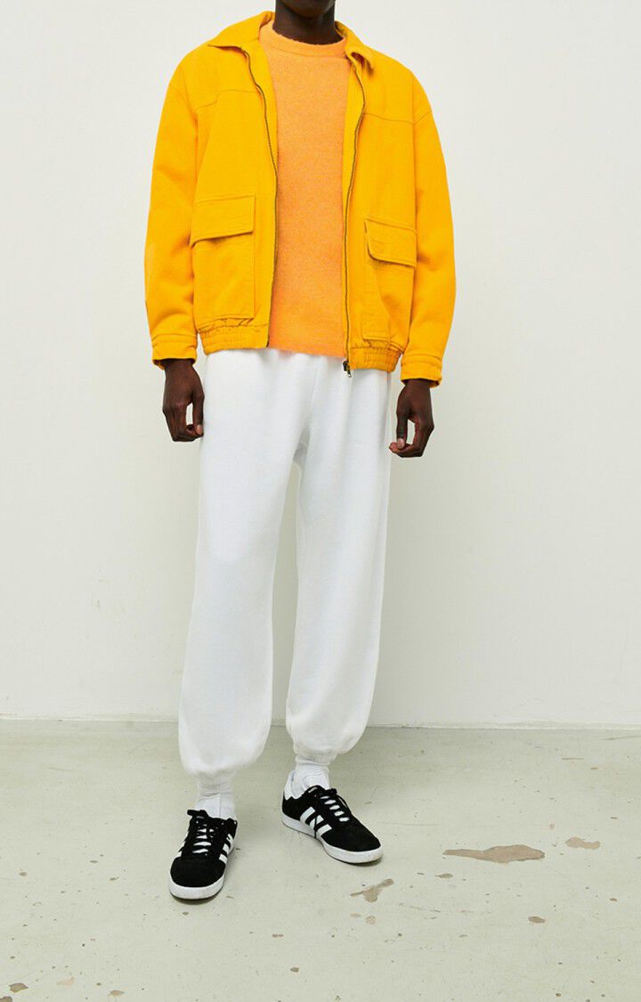 American Vintage Pull Homme Razpark - ORANGEADE CHINE Orange - E22B
