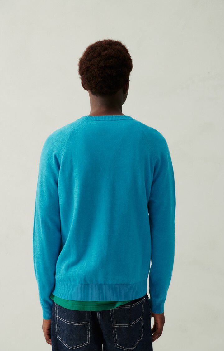 American Vintage Pull Homme Voxybay - CAPRI 80 Manches Longues Bleu - H23