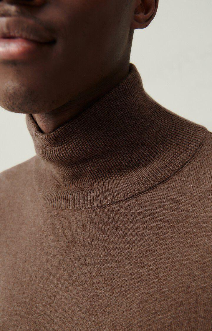 American Vintage Pull Homme Voxybay - CHATAIN CHINE 64 Manches Longues Marron - H23