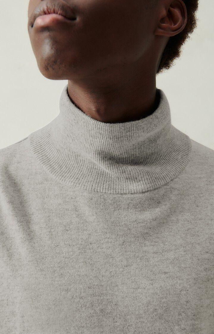 American Vintage Pull Homme Voxybay - GRIS CLAIR CHINE 64 Manches Longues Gris - H23