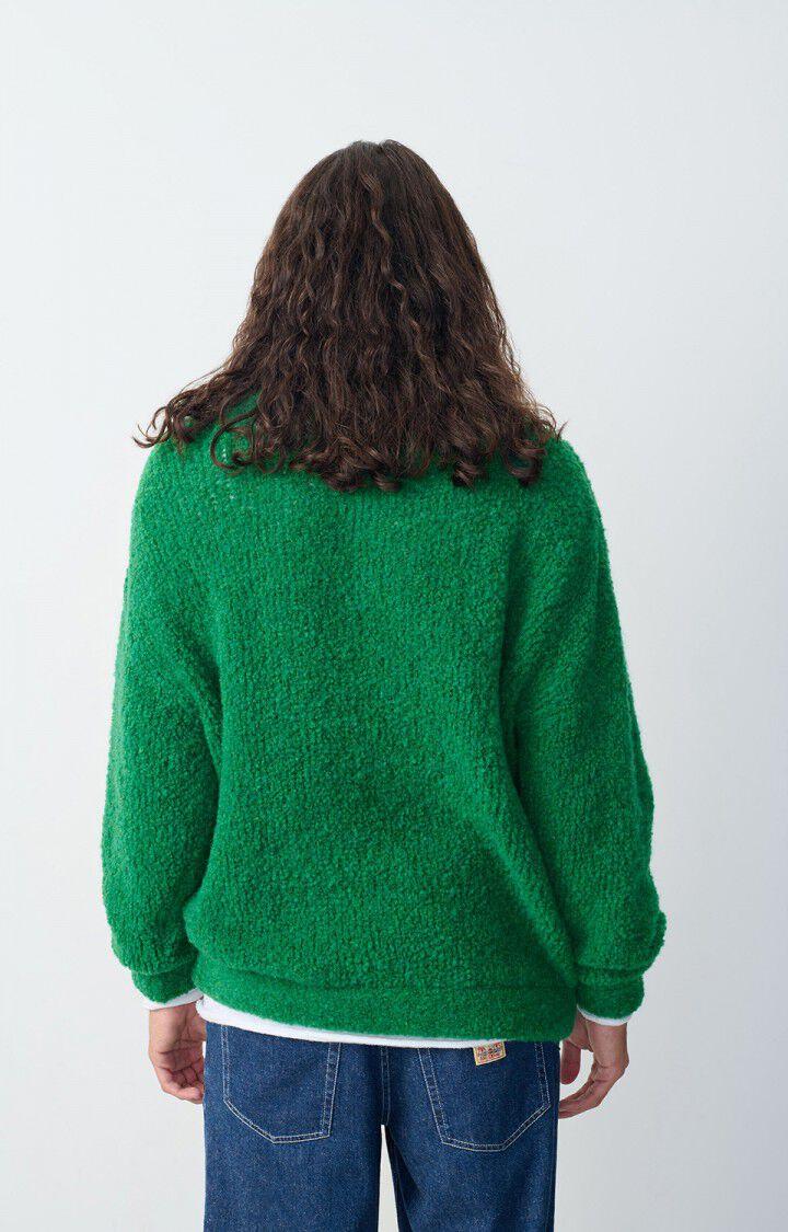 American Vintage Pull Homme Zolly - BASILIC CHINE 50 Manches Longues Vert - H24
