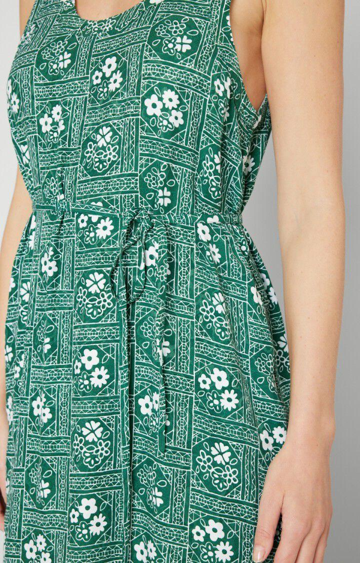 American Vintage Robe Femme Bukbay - ANDIE 0 Fines Bretelles Vert - E23