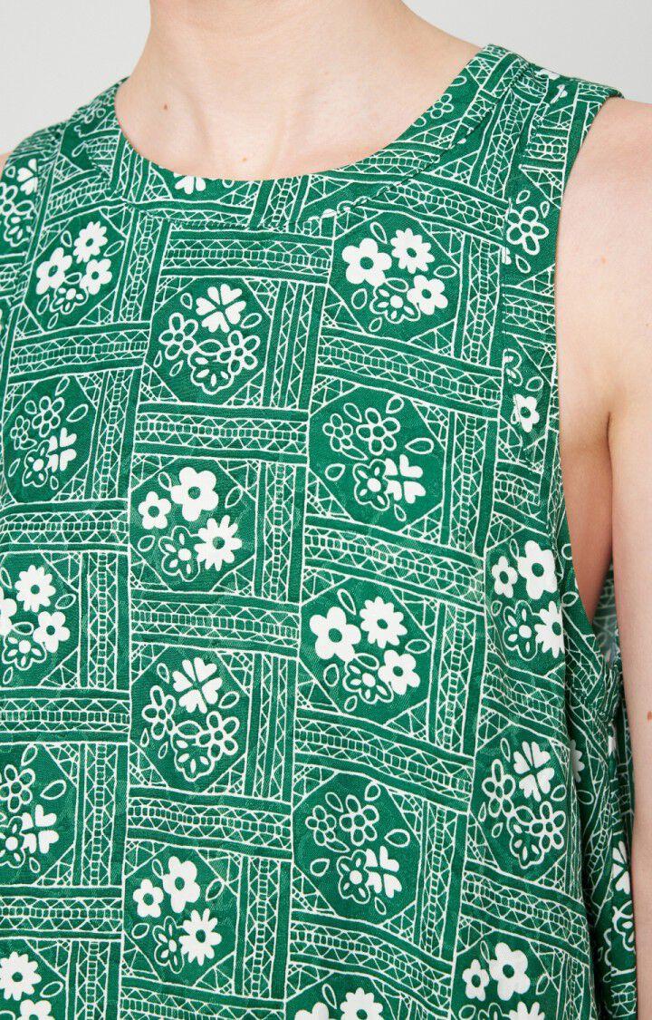 American Vintage Robe Femme Bukbay - ANDIE 0 Sans Manches Vert - E23