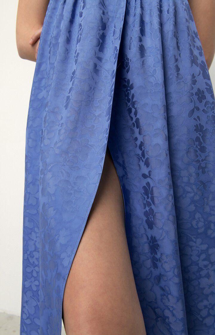 American Vintage Robe Femme Bukbay - MARIN Manches Courtes Bleu - E22