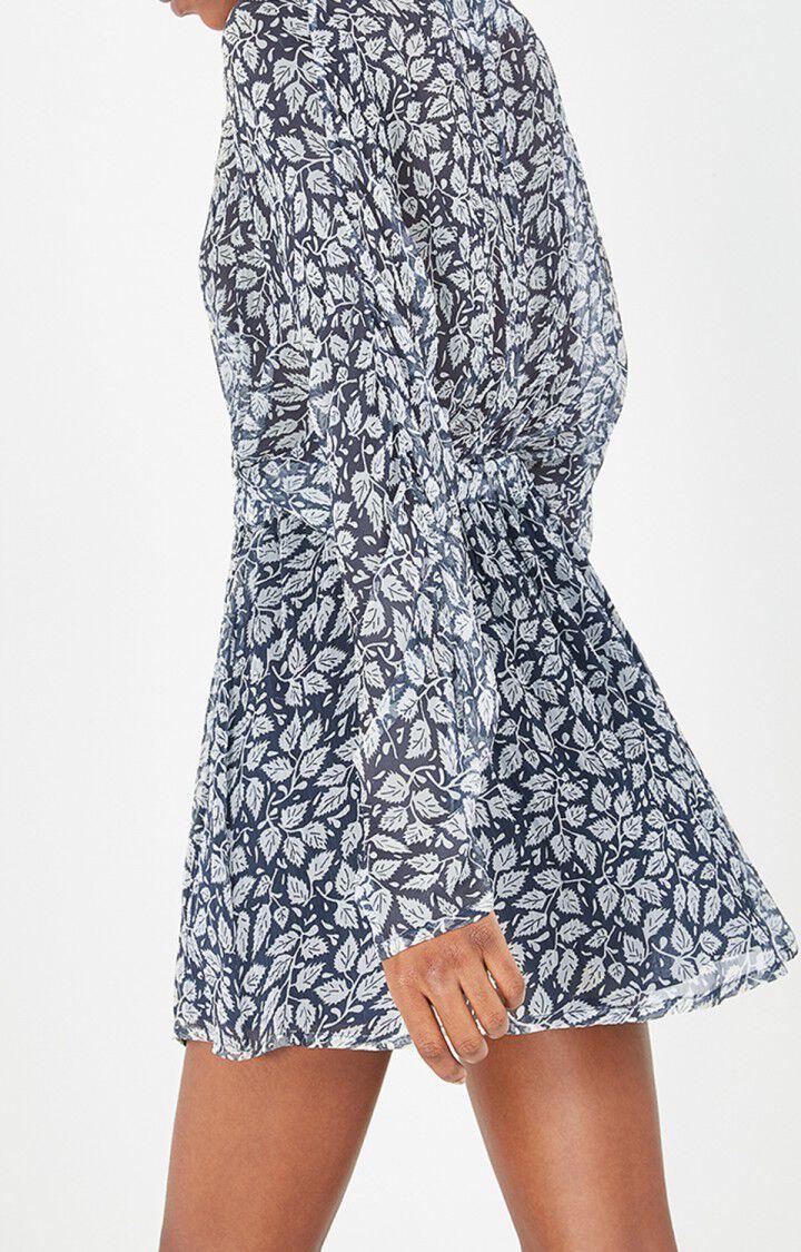 American Vintage Robe Femme Cosawood - JANE Manches Longues Bleu - E20