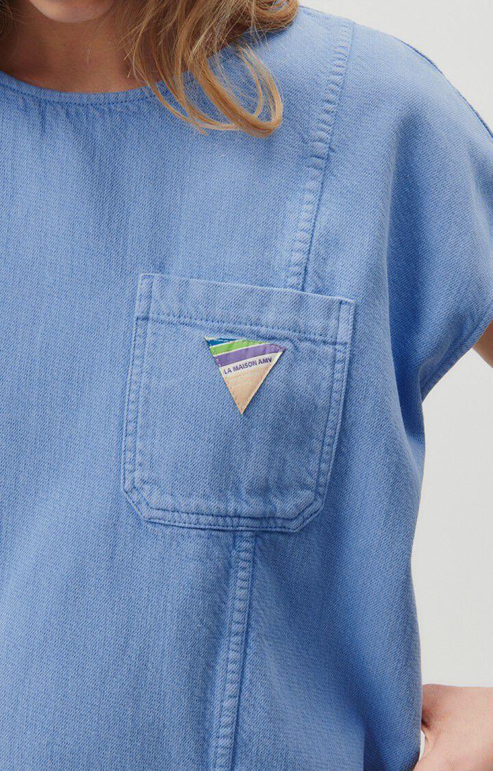 American Vintage Robe Femme Eatbay - LAC VINTAGE 0 Sans Manches Bleu - E23