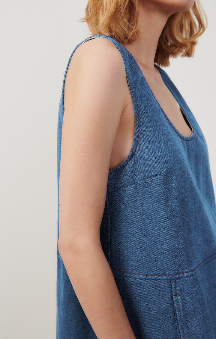 American Vintage Robe Femme Faow - BLUE 0 Sans Manches Bleu - E24