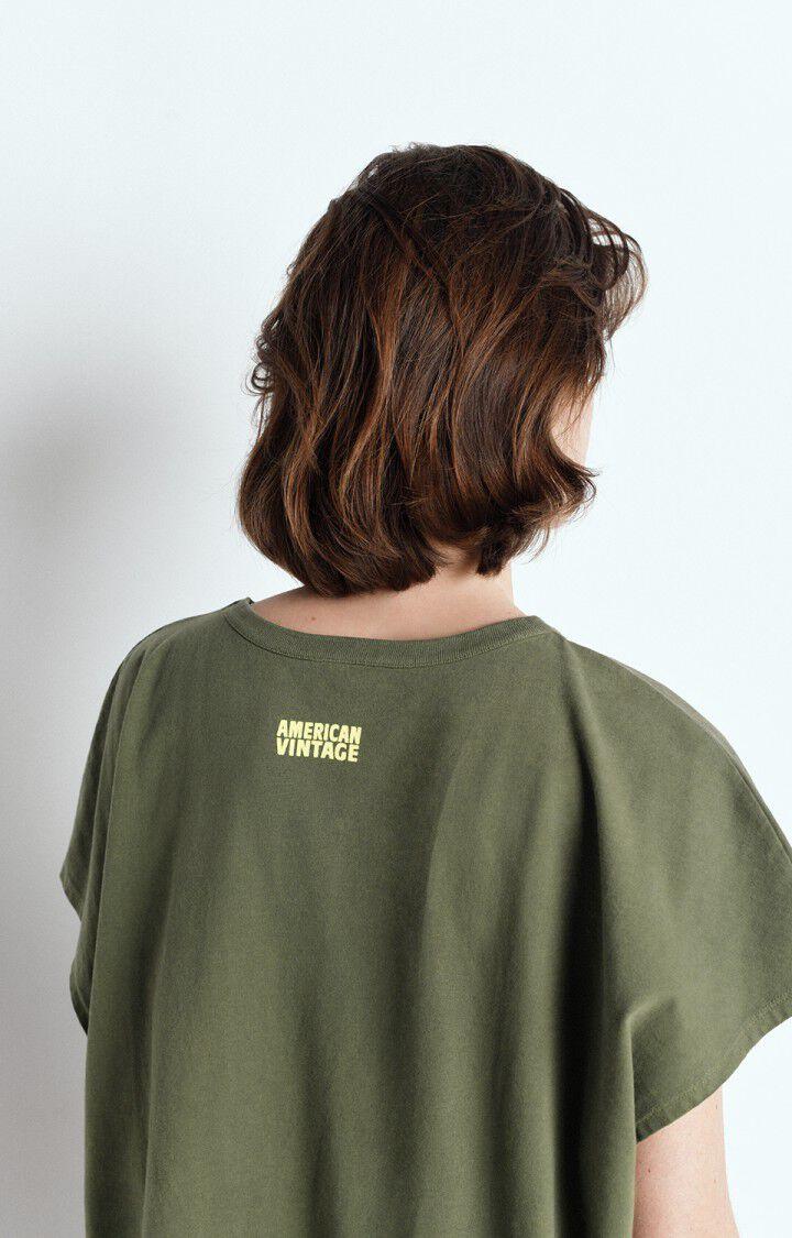 American Vintage Robe Femme Fazy - KAKI VINTAGE 0 Sans Manches Vert - E25