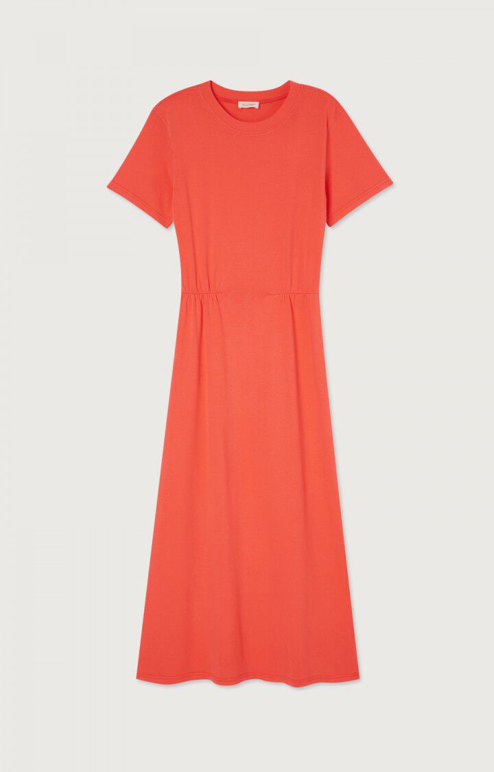 american vintage Robe femme Fizvalley - ECARLATE VINTAGE Orange - E23B