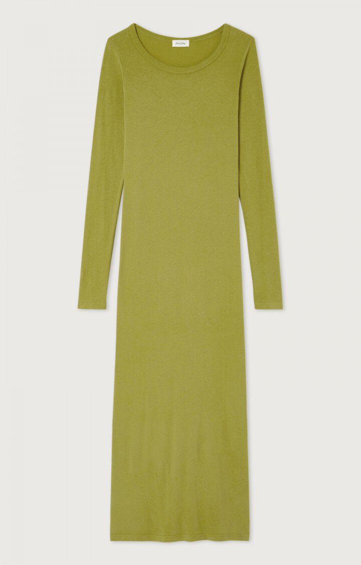 american vintage Robe femme Gamipy - MARAIS Vert - E23B