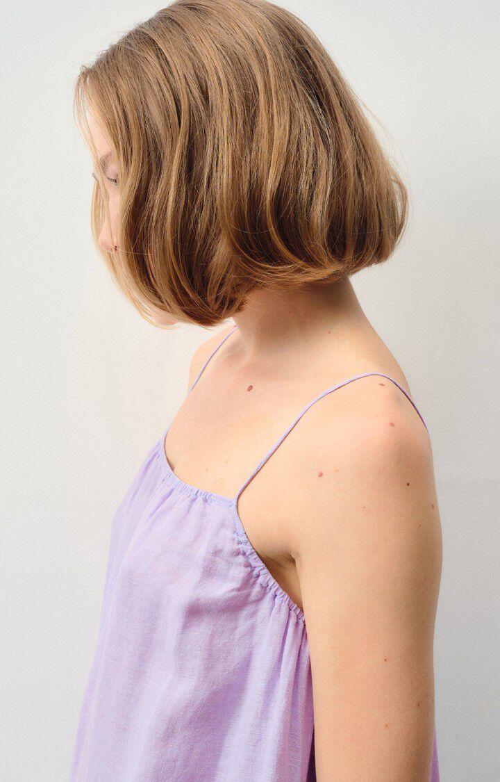 American Vintage Robe Femme Ivybo - JACINTHE 0 Fines Bretelles Violet - E24