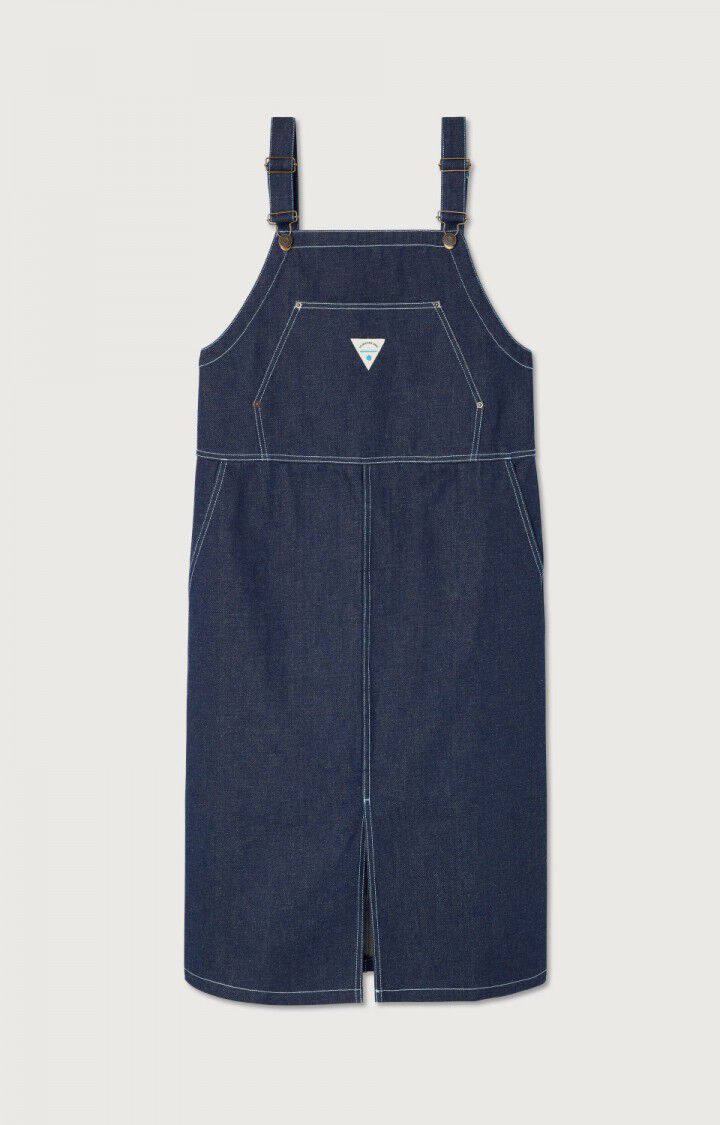 american vintage Robe femme Layecity - INDIGO Fines bretelles Bleu - H23B
