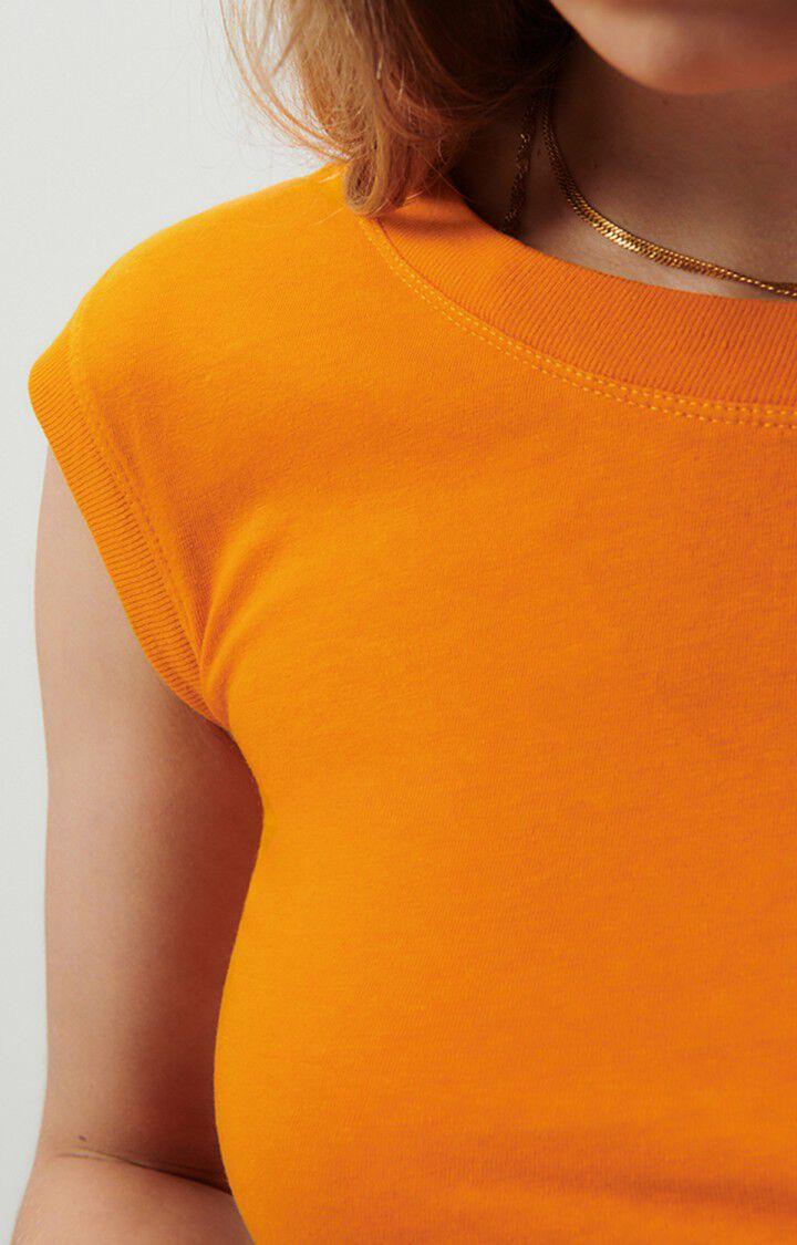 American Vintage Robe Femme Lopintale - ABRICOTINE VINTAGE 0 Sans Manches Orange - E23