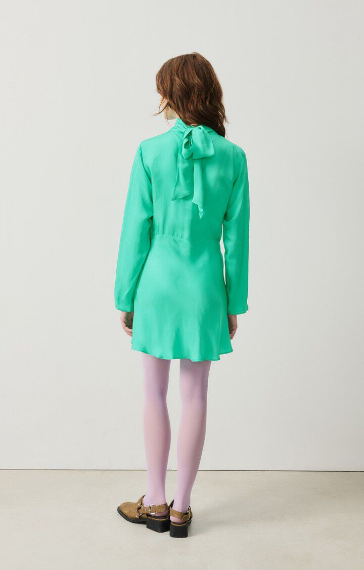 American Vintage Robe Femme Luabird - LAGON 60 Manches Longues Bleu - H24