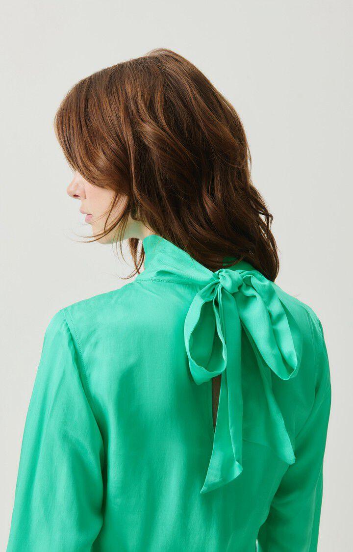 American Vintage Robe Femme Luabird - LAGON 60 Manches Longues Bleu - H24