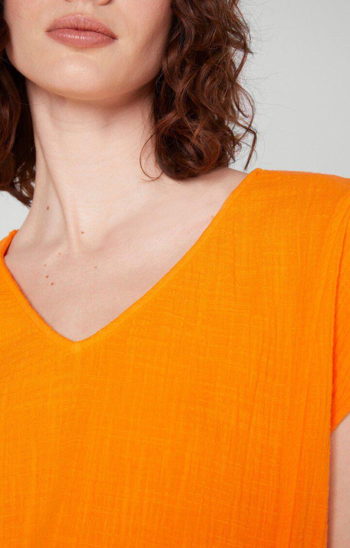 American Vintage Robe Femme Oyobay - ORANGEADE Sans Manches Orange - E22