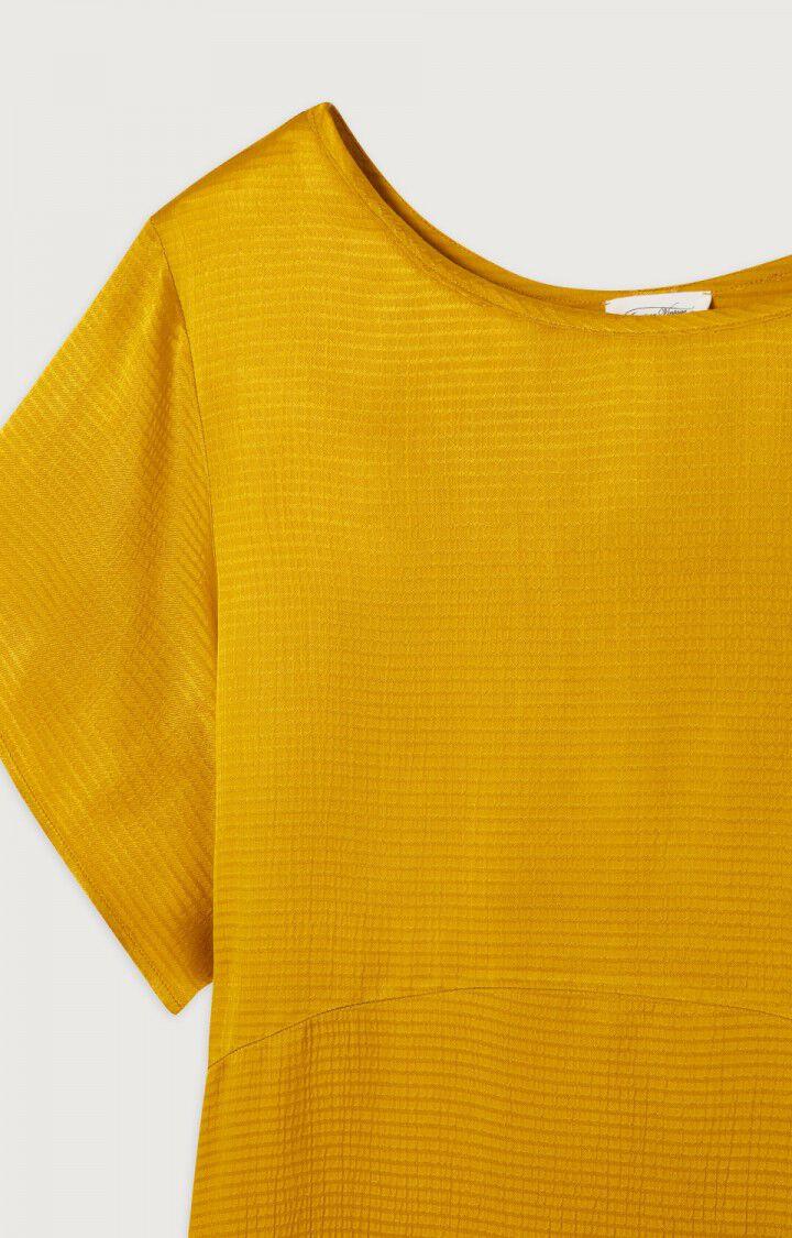 American Vintage Robe Femme Shaning - CUMIN Jaune - E23B