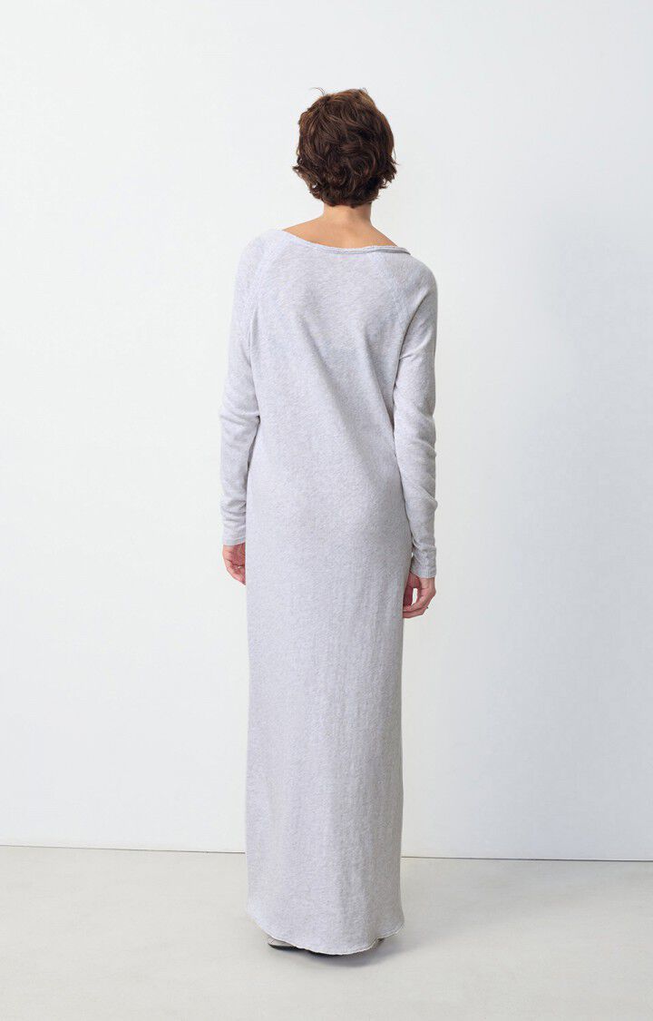 American Vintage Robe Femme Sonoma - ARCTIQUE CHINE 67 Manches Longues Gris - H24